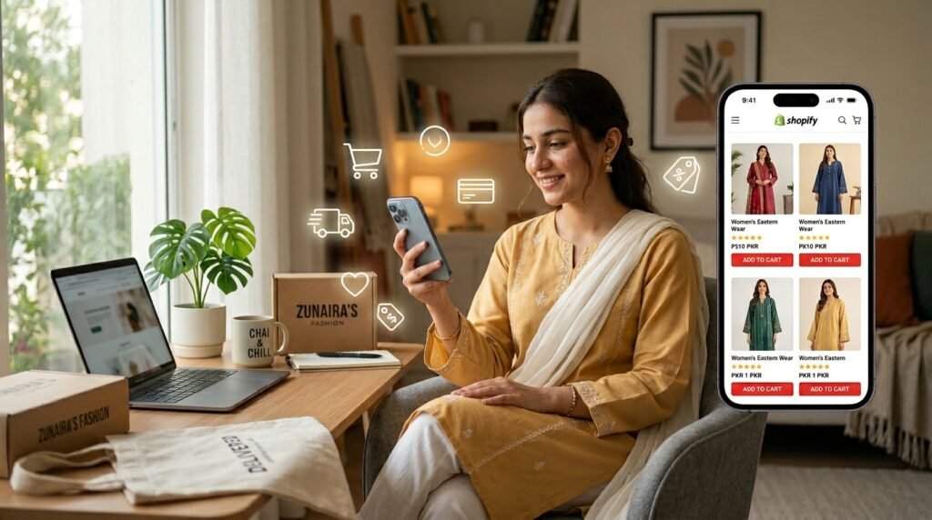 shopify stores in pakistan
